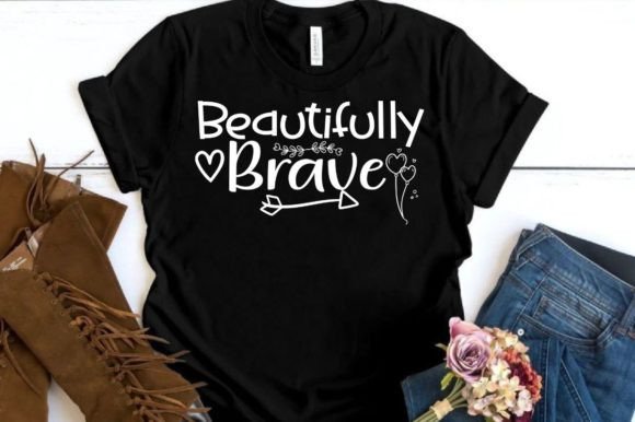 BEAUTIFULLY BRAVE, SVG, EPS, VECTOR