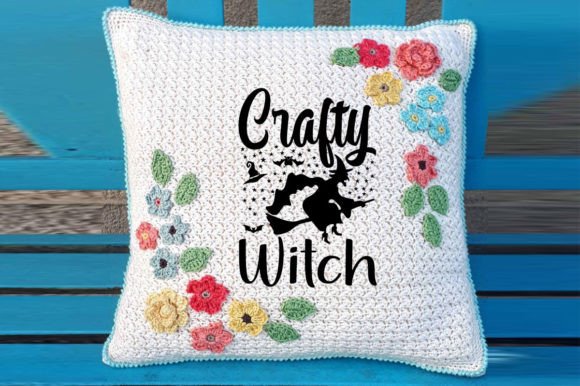 CRAFTY WITCH, SVG: Graphics for T-Shirt Designs & Handmade Business