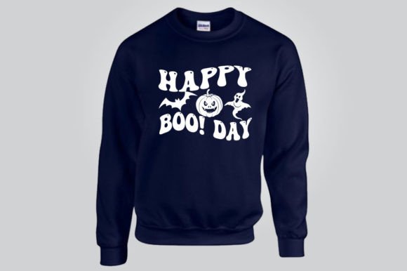 Happy BOO DAY, SVG: T-Shirt Designs & Graphics