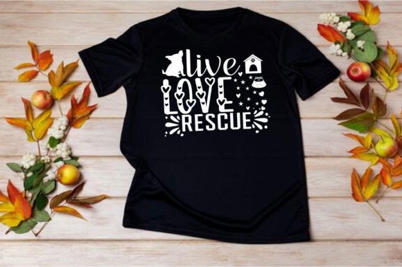 LIVE LOVE RESCUE -SVG Graphics