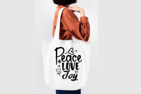 PEACE LOVE JOY, SVG: Graphics for T-Shirt Designs