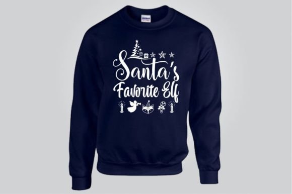 Santa’s Favorite Elf Graphics for T-Shirt Designs