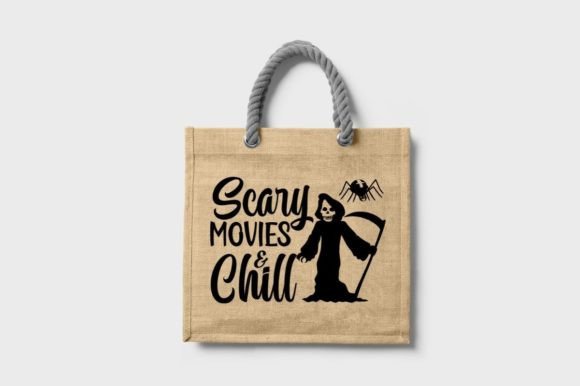 SCARY MOVIES CHILL, SVG: Graphics for T-Shirt Designs
