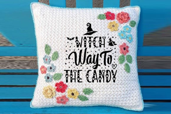 WITCH WAY to the CANDY, SVG: Graphics for T-Shirt Designs